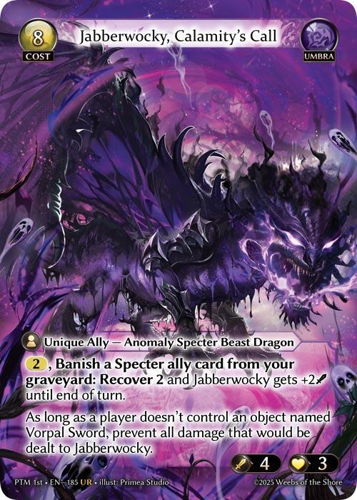 Jabberwocky Calamitys Call 185 (Phantom Monarchs)  - Foil | Good Games Adelaide SA
