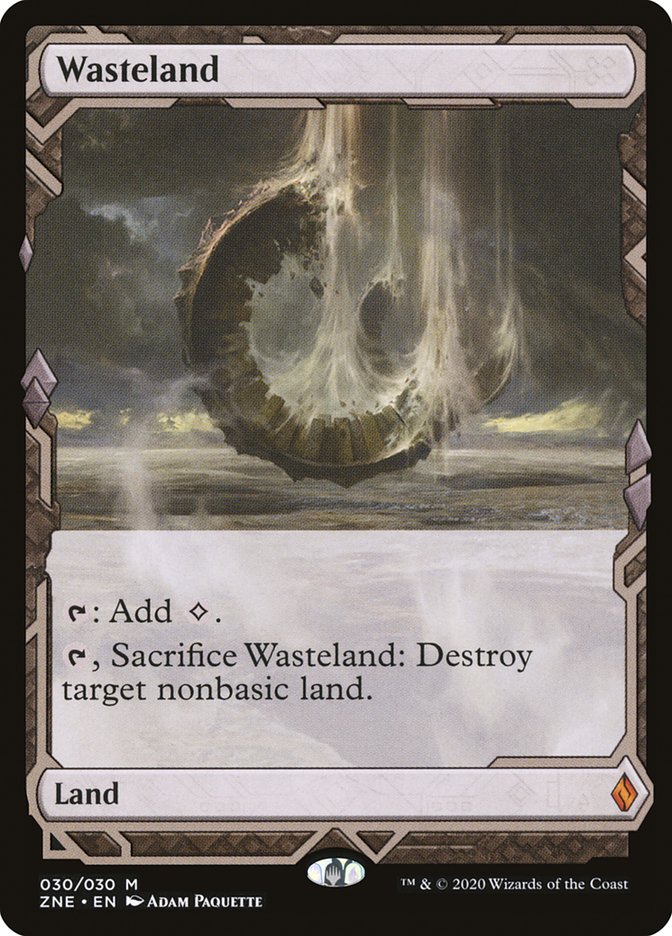 Wasteland 30 (Zendikar Rising Expeditions)  - Foil | Good Games Adelaide SA