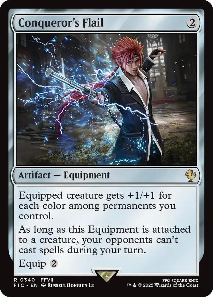 Conquerors Flail  340 (Commander: FINAL FANTASY)  - Foil | Good Games Adelaide SA