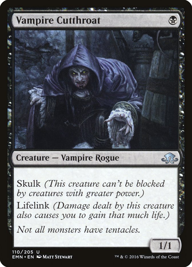 Vampire Cutthroat 110 (Eldritch Moon)  - Foil | Good Games Adelaide SA
