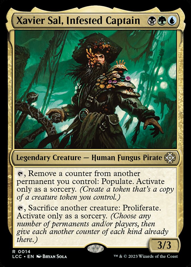 Xavier Sal, Infested Captain 14 (Commander: The Lost Caverns of Ixalan)  | Good Games Adelaide SA