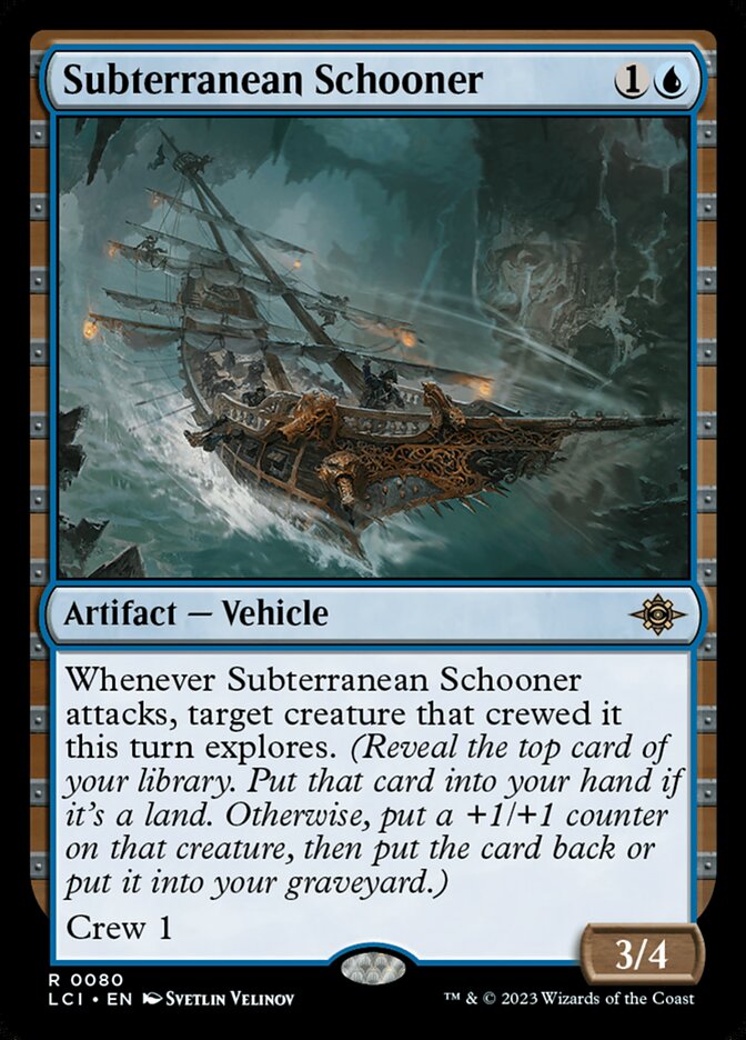 Subterranean Schooner 80 (The Lost Caverns of Ixalan)  | Good Games Adelaide SA