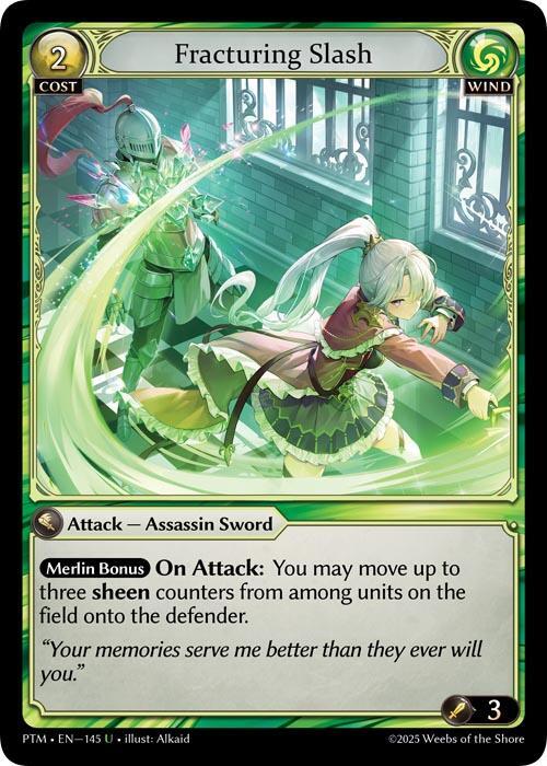 Fracturing Slash 145 (Phantom Monarchs)  - Foil | Good Games Adelaide SA