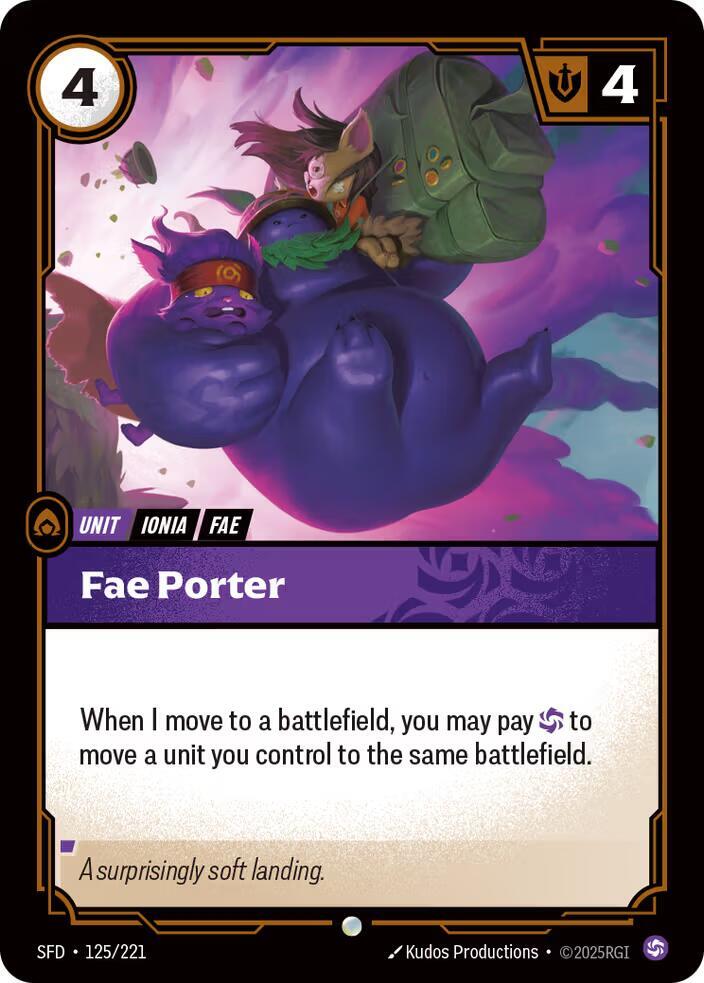 Fae Porter 125/221 (Spiritforged)  | Good Games Adelaide SA
