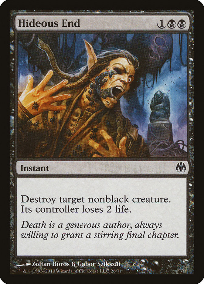 Hideous End 26 (Duel Decks: Phyrexia vs. the Coalition)  | Good Games Adelaide SA