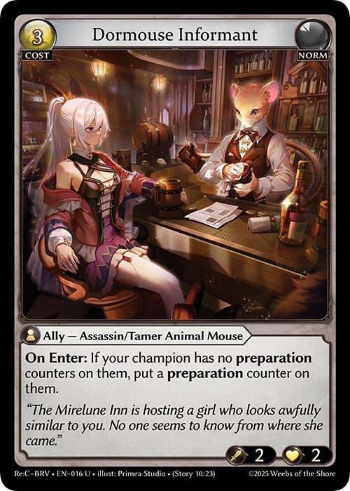 Dormouse Informant 016 (Merlin Re: Collection, Brilliant Vestige)  | Good Games Adelaide SA