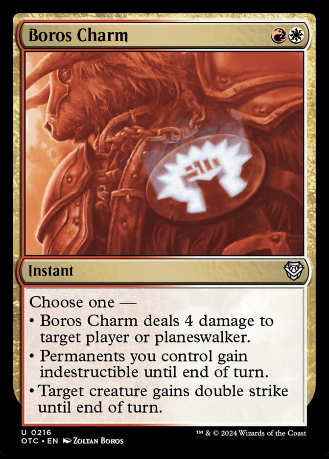 Boros Charm 216 (Commander: Outlaws of Thunder Junction)  | Good Games Adelaide SA