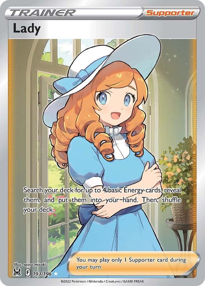 Lady Full Art 193/196 (SWSH11: Lost Origin)  - Holofoil | Good Games Adelaide SA