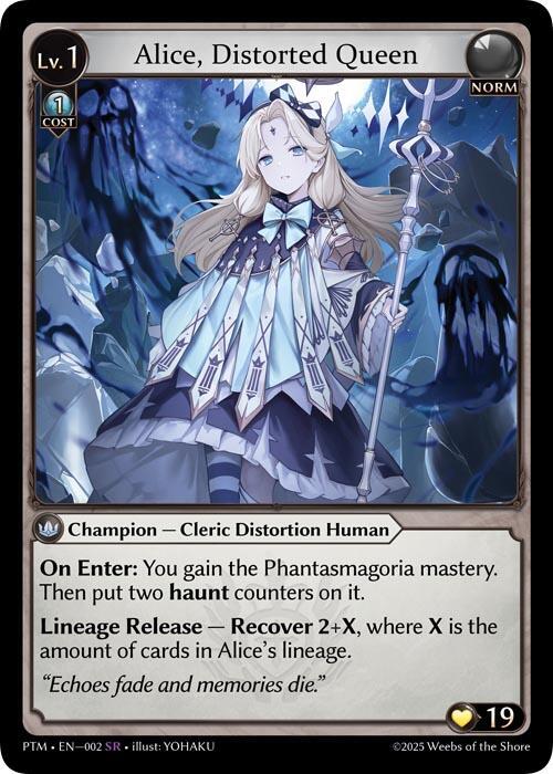 Alice Distorted Queen 002 (Phantom Monarchs)  | Good Games Adelaide SA