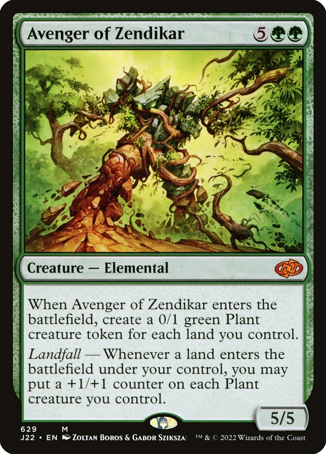 Avenger of Zendikar 629 (Jumpstart 2022)  | Good Games Adelaide SA