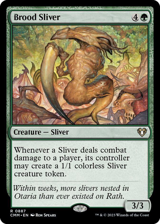 Brood Sliver 887 (Commander Masters)  | Good Games Adelaide SA