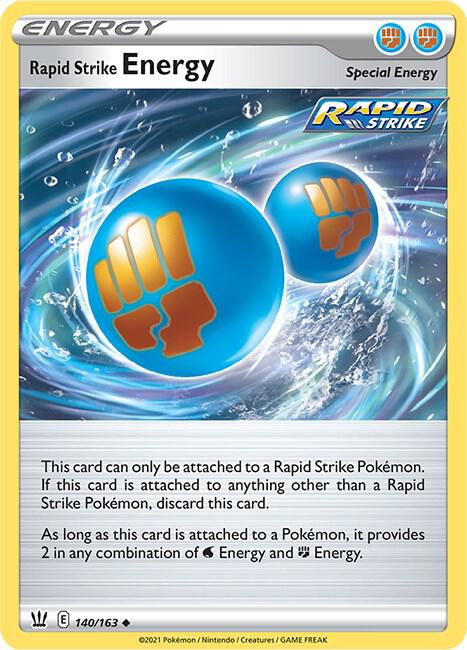 Rapid Strike Energy 140/163 (SWSH05: Battle Styles)  | Good Games Adelaide SA