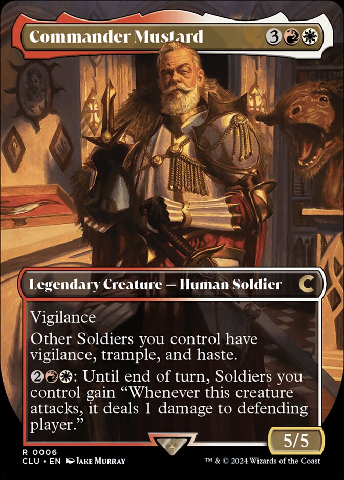 Commander Mustard 6 (Ravnica: Clue Edition)  | Good Games Adelaide SA
