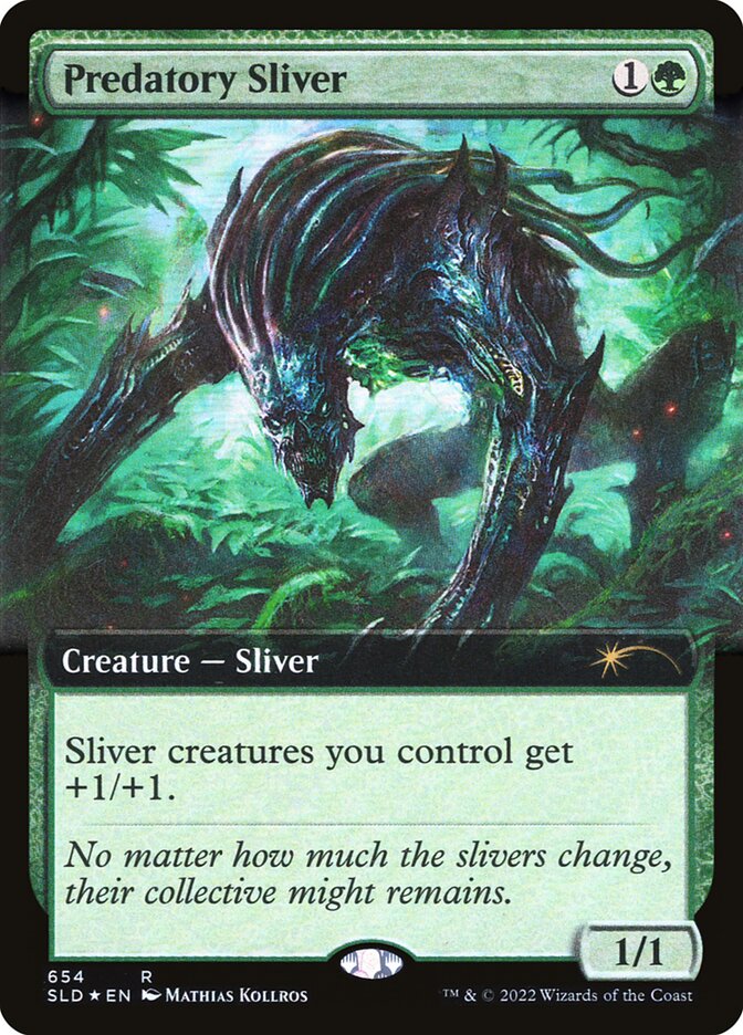 Predatory Sliver 654 (Secret Lair Drop Series)  - Foil | Good Games Adelaide SA