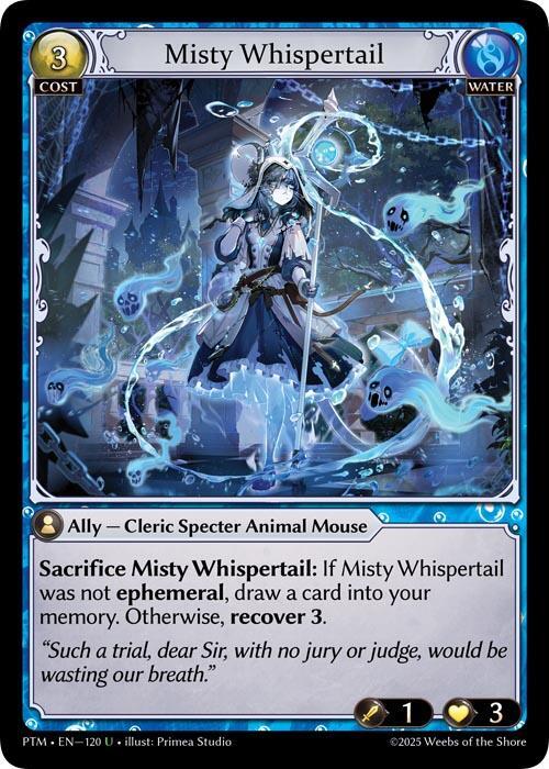 Misty Whispertail 120 (Phantom Monarchs)  - Foil | Good Games Adelaide SA
