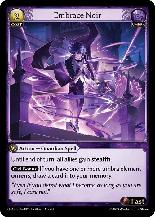Embrace Noir Curio Foil 182 (Phantom Monarchs)  - Foil | Good Games Adelaide SA