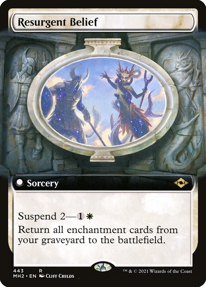 Resurgent Belief 443 (Modern Horizons 2)  - Foil | Good Games Adelaide SA