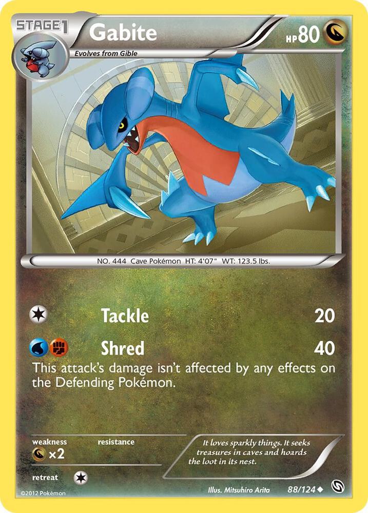 Gabite 88/124 (Dragons Exalted)  | Good Games Adelaide SA