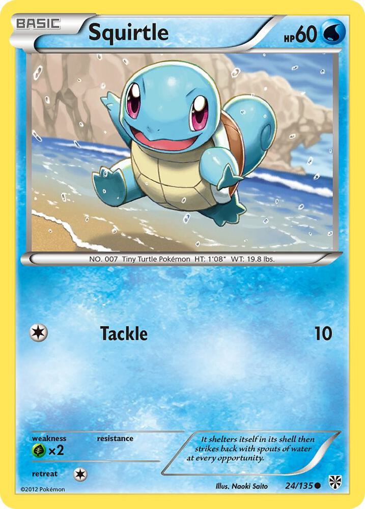 Squirtle 24/135 (Plasma Storm)  - Reverse Holofoil | Good Games Adelaide SA
