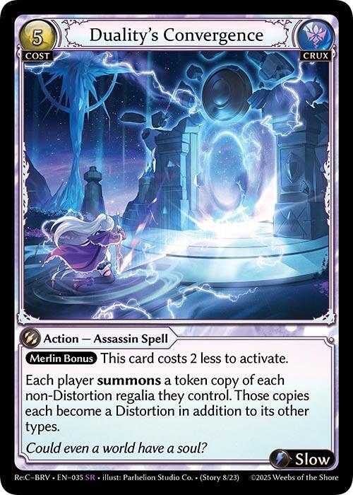 Dualitys Convergence 035 (Merlin Re: Collection, Brilliant Vestige)  | Good Games Adelaide SA