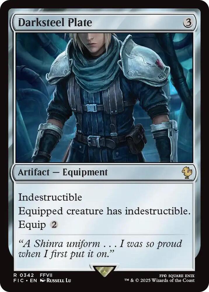 Darksteel Plate Surge Foil 342 (Commander: FINAL FANTASY)  - Foil | Good Games Adelaide SA