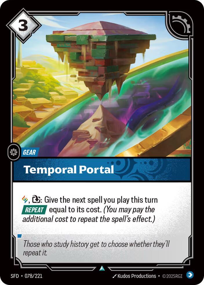 Temporal Portal 078/221 (Spiritforged)  - Foil | Good Games Adelaide SA