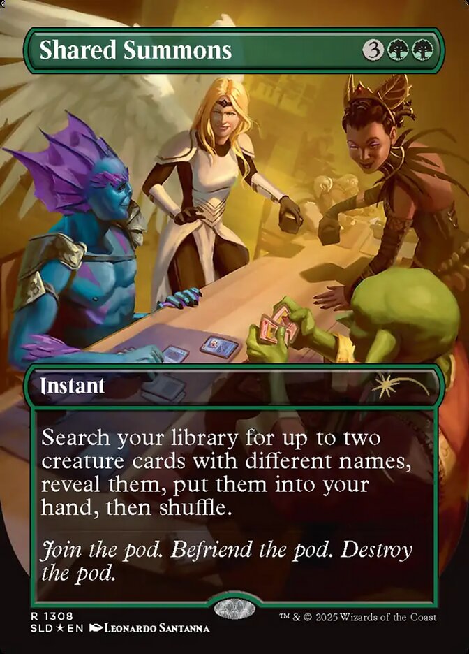 Shared Summons 1308 (Secret Lair Drop Series)  - Foil | Good Games Adelaide SA