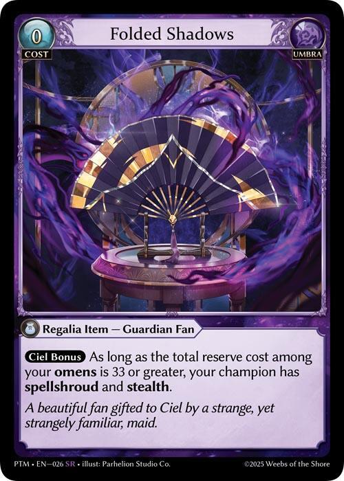 Folded Shadows 026 (Phantom Monarchs)  - Foil | Good Games Adelaide SA