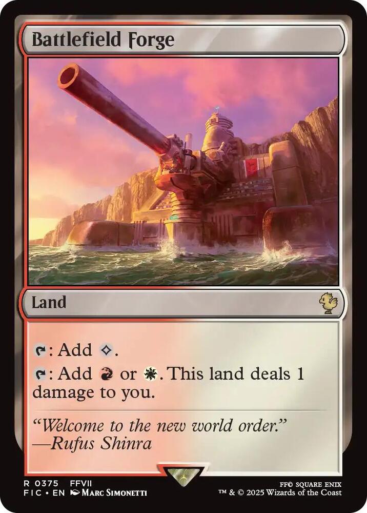 Battlefield Forge 375 (Commander: FINAL FANTASY)  - Foil | Good Games Adelaide SA