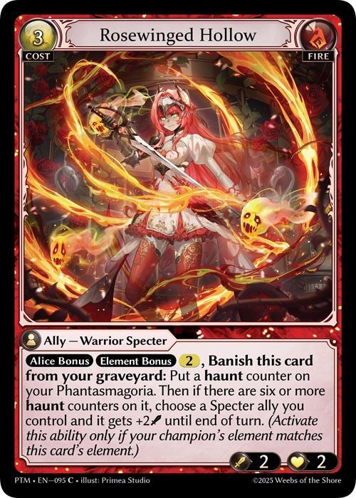 Rosewinged Hollow 095 (Phantom Monarchs)  - Foil | Good Games Adelaide SA