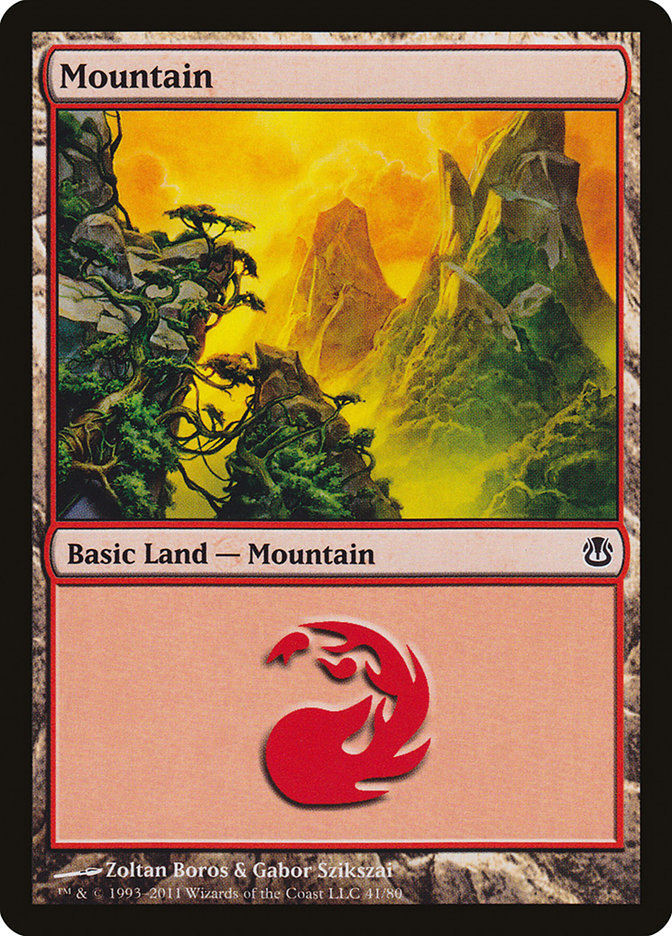 Mountain 41 (Duel Decks: Ajani vs. Nicol Bolas)  | Good Games Adelaide SA
