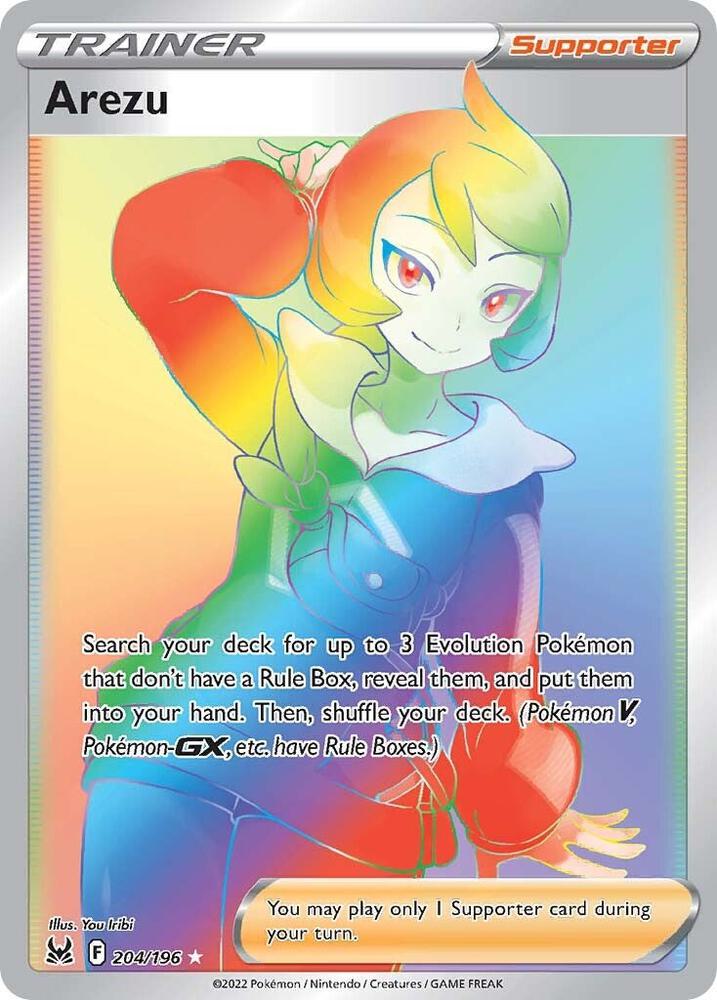 Arezu Secret 204/196 (SWSH11: Lost Origin)  - Holofoil | Good Games Adelaide SA