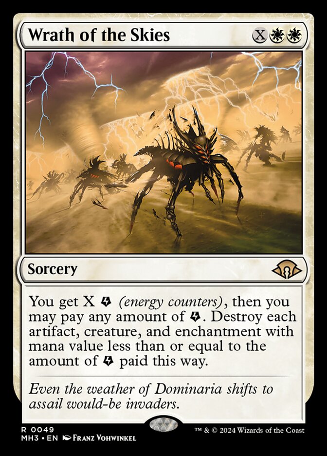 Wrath of the Skies 49 (Modern Horizons 3)  - Foil | Good Games Adelaide SA