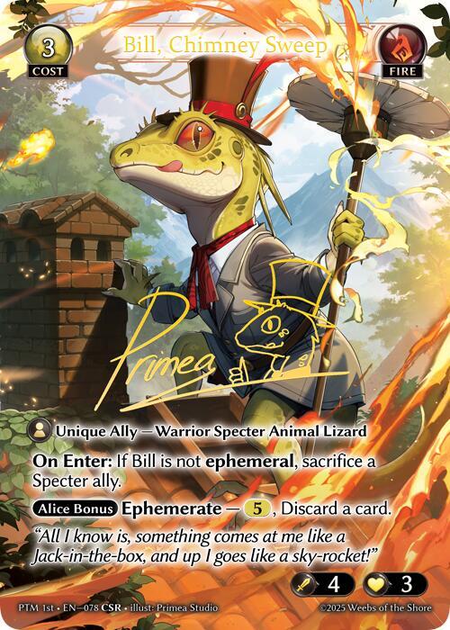 Bill Chimney Sweep CSR 078 (Phantom Monarchs)  - Foil | Good Games Adelaide SA
