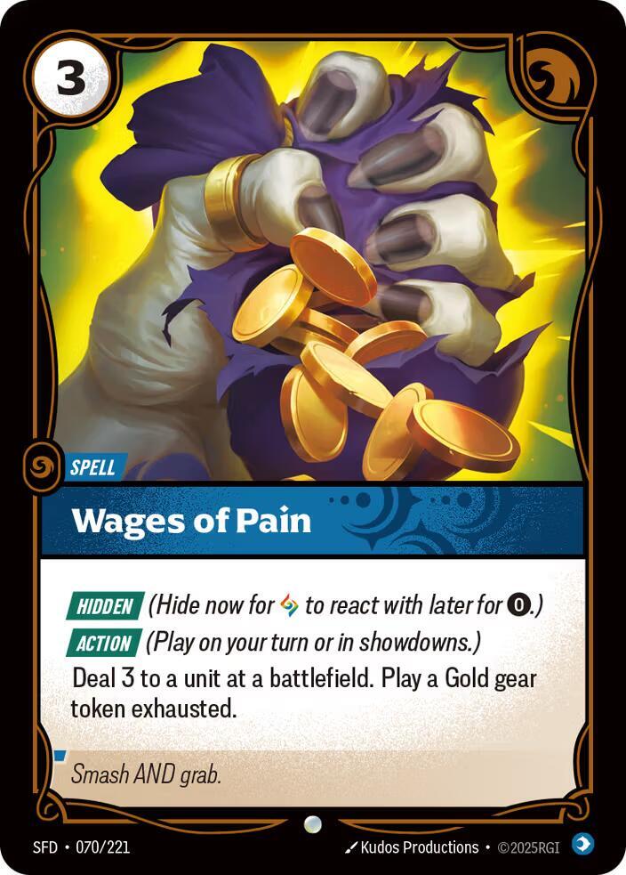 Wages of Pain 070/221 (Spiritforged)  | Good Games Adelaide SA
