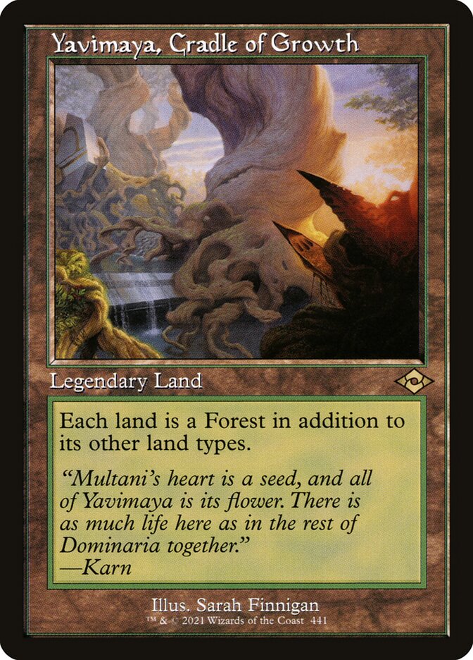 Yavimaya Cradle of Growth Retro Frame 441 (Modern Horizons 2)  - Foil | Good Games Adelaide SA