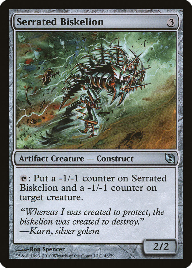 Serrated Biskelion 46 (Duel Decks: Elspeth vs. Tezzeret)  | Good Games Adelaide SA