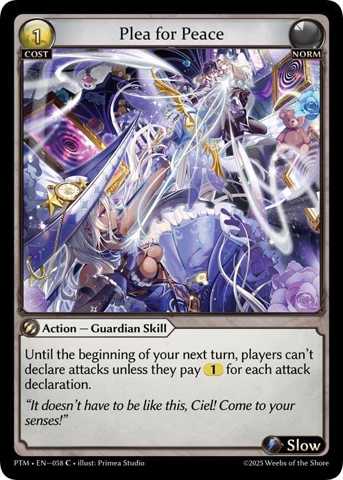 Plea for Peace Curio Foil 058 (Phantom Monarchs)  - Foil | Good Games Adelaide SA