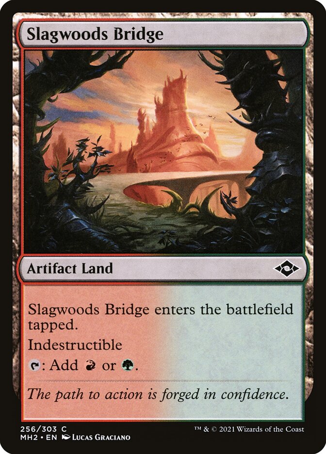 Slagwoods Bridge 256 (Modern Horizons 2)  - Foil | Good Games Adelaide SA