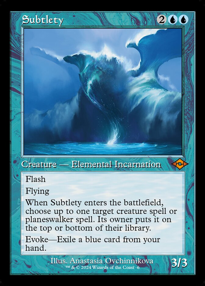 Subtlety 6 (Modern Horizons 2)  - Foil | Good Games Adelaide SA