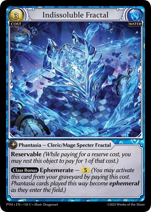 Indissoluble Fractal 118 (Phantom Monarchs)  - Foil | Good Games Adelaide SA