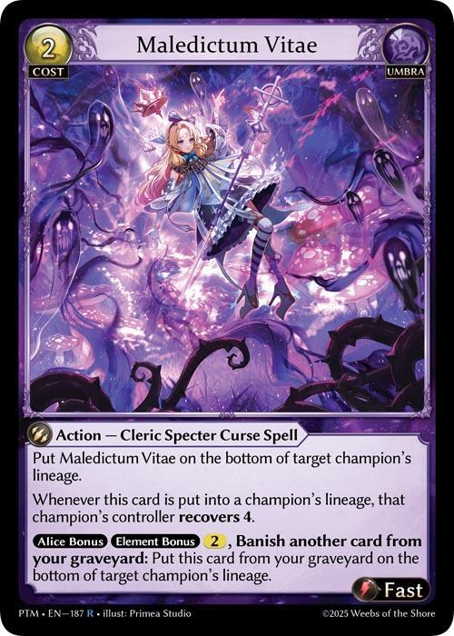 Maledictum Vitae 187 (Phantom Monarchs)  - Foil | Good Games Adelaide SA