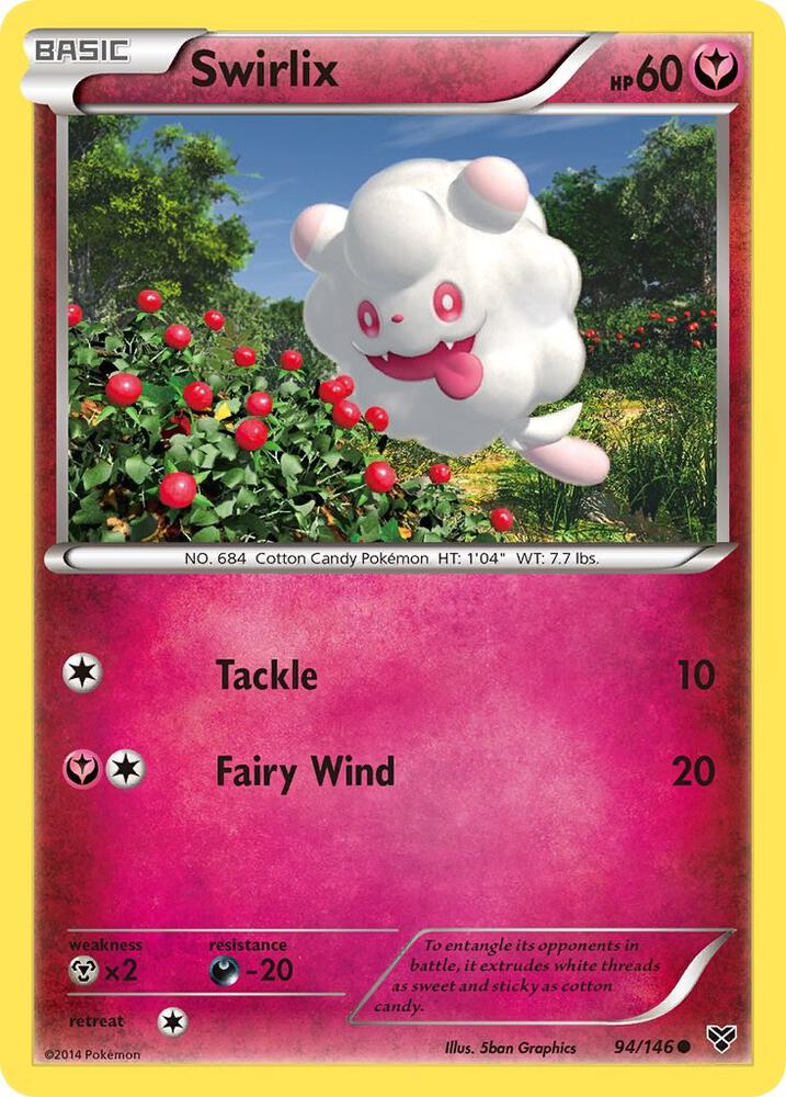 Swirlix 94/146 (XY Base Set)  | Good Games Adelaide SA