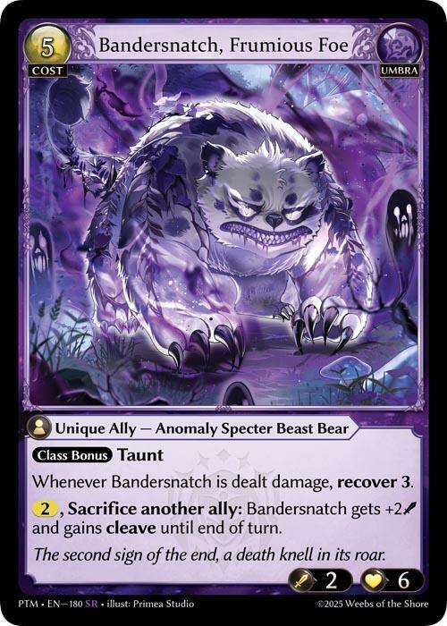 Bandersnatch Frumious Foe 180 (Phantom Monarchs)  | Good Games Adelaide SA