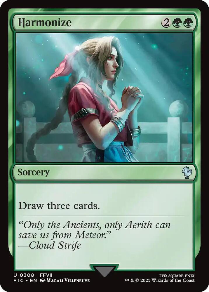 Harmonize  308 (Commander: FINAL FANTASY)  - Foil | Good Games Adelaide SA
