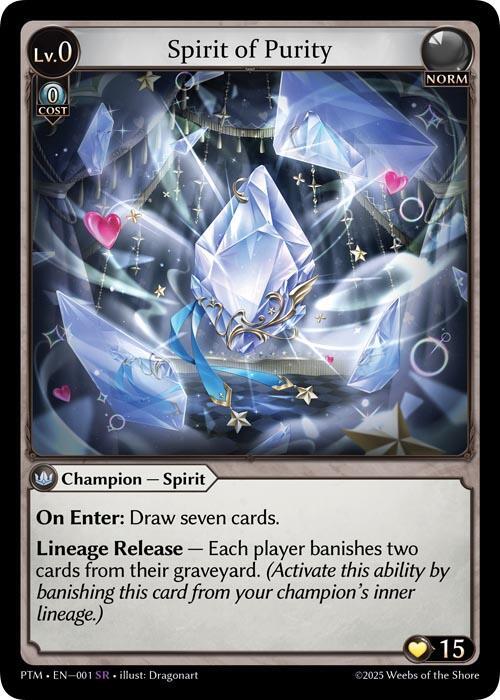 Spirit of Purity 001 (Phantom Monarchs)  | Good Games Adelaide SA