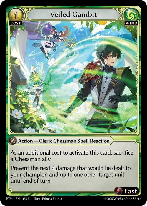 Veiled Gambit 159 (Phantom Monarchs)  - Foil | Good Games Adelaide SA
