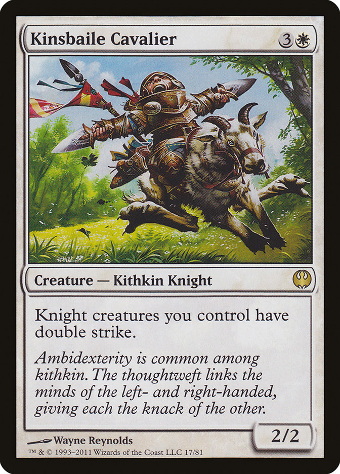 Kinsbaile Cavalier 17 (Duel Decks: Knights vs. Dragons)  | Good Games Adelaide SA