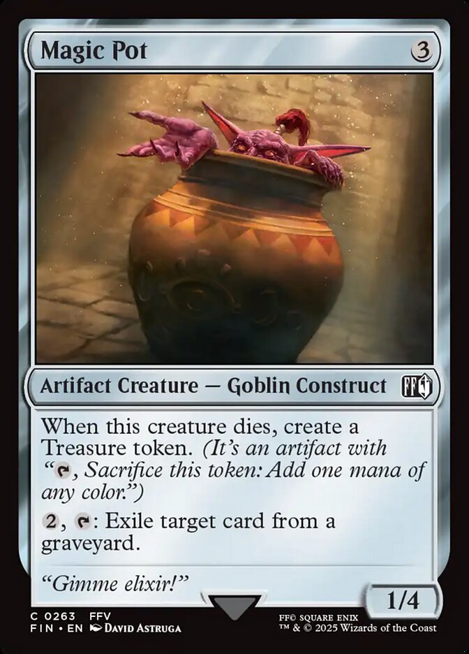 Magic Pot 263 (FINAL FANTASY)  - Foil | Good Games Adelaide SA