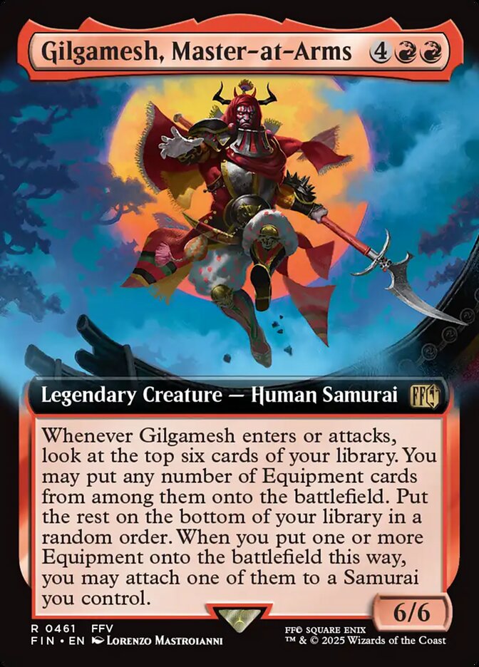 Gilgamesh, Master-at-Arms 461/309 (FINAL FANTASY)  - Extended Art  | Good Games Adelaide SA